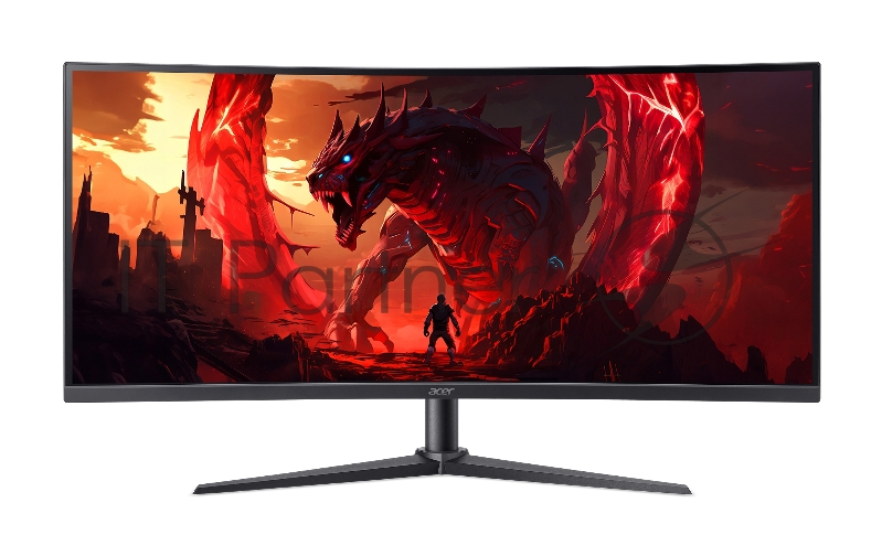 Монитор 34 Acer XZ340CURW0bmiiphx VA 3440x1440, 240 Гц, 1 мс, 21:9, 250 кд/м², HDMI 2.0, DP 1.4, 3.5 Jack, FreeSync, HDR10, изогнутый экран (1500R), черный