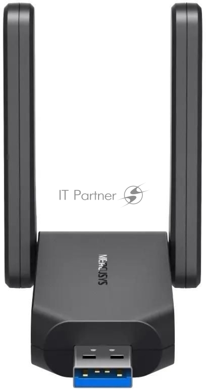 Беспроводной USB-адаптер Mercusys MA32H черный