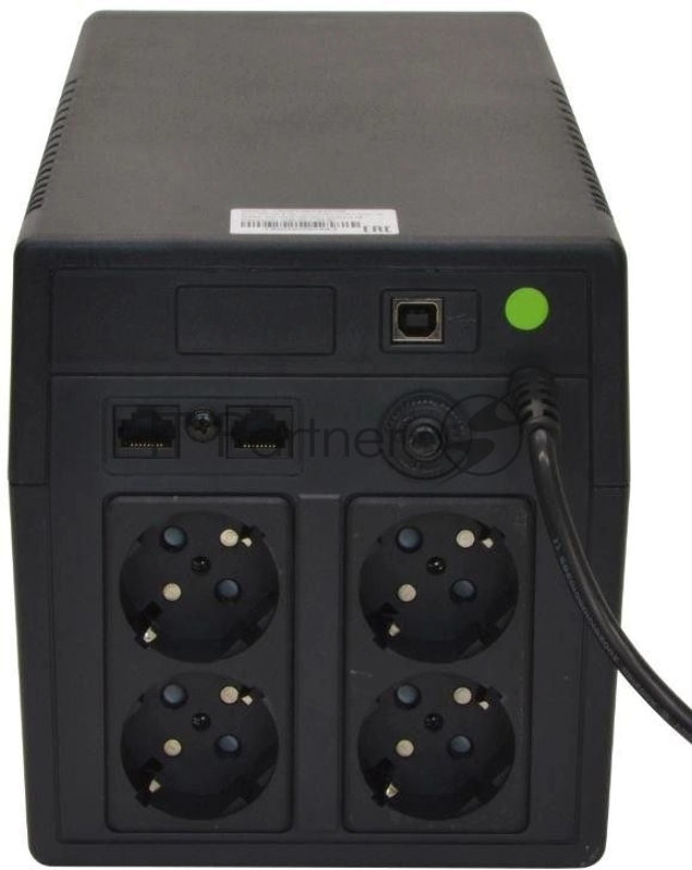 Источник бесперебойного питания Связь Инжиниринг СИПБ1,2БА.6-11/ЛИ 720Вт 1200ВА черный