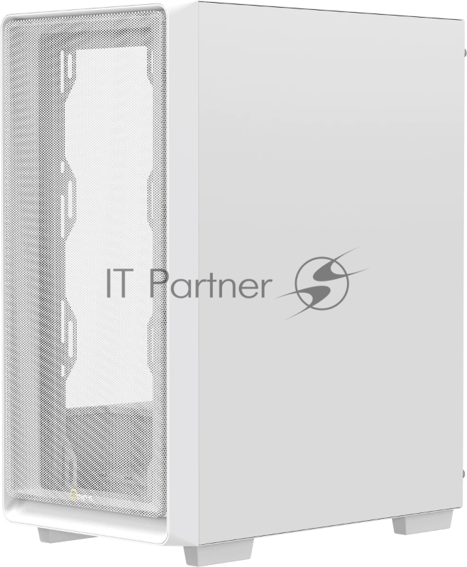 Компьютерный корпус Ocypus Gamma C60 WH ATX / win / white / no PSU / Tempered Glass