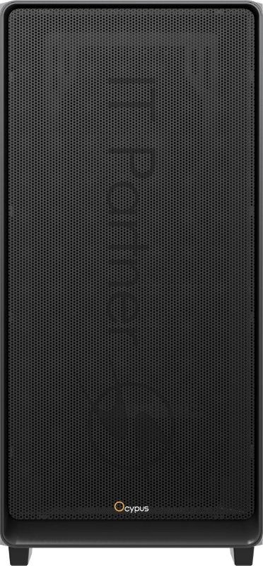 Компьютерный корпус Ocypus Gamma C60 BK ATX / win / black / no PSU / Tempered Glass