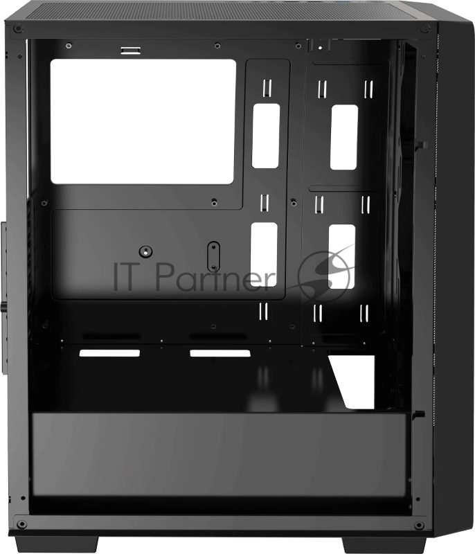Компьютерный корпус Ocypus Gamma C60 BK ATX / win / black / no PSU / Tempered Glass
