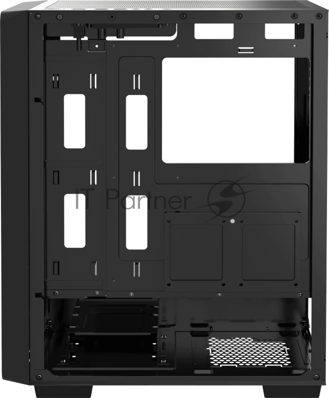 Компьютерный корпус Ocypus Gamma C60 BK ATX / win / black / no PSU / Tempered Glass