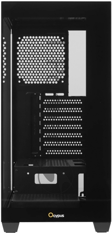 Корпус для ПК Case Ocypus Gamma C72 BK ATX / win / black / no PSU / Tempered Glass