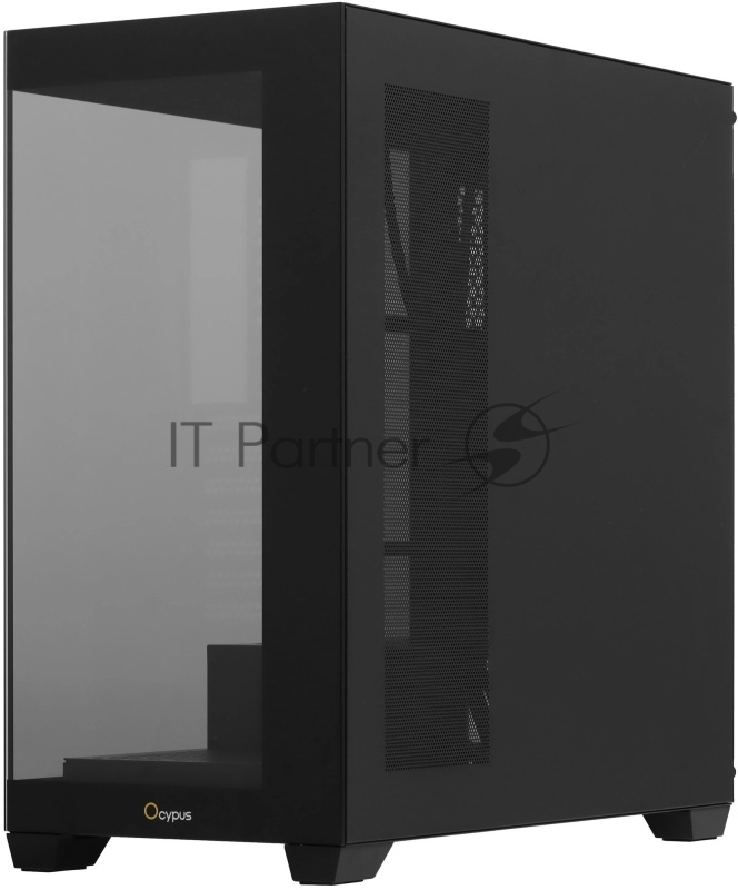Корпус для ПК Case Ocypus Gamma C72 BK ATX / win / black / no PSU / Tempered Glass