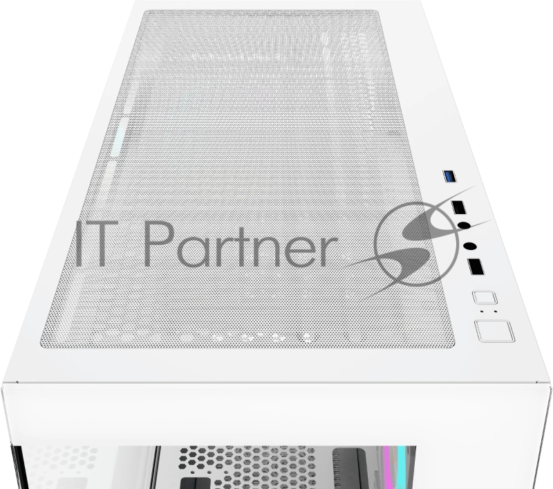 Корпус для ПК Case Ocypus Gamma C52 WH ARGB mATX / win / white / 3 ARGB fans / no PSU / Tempered Glass