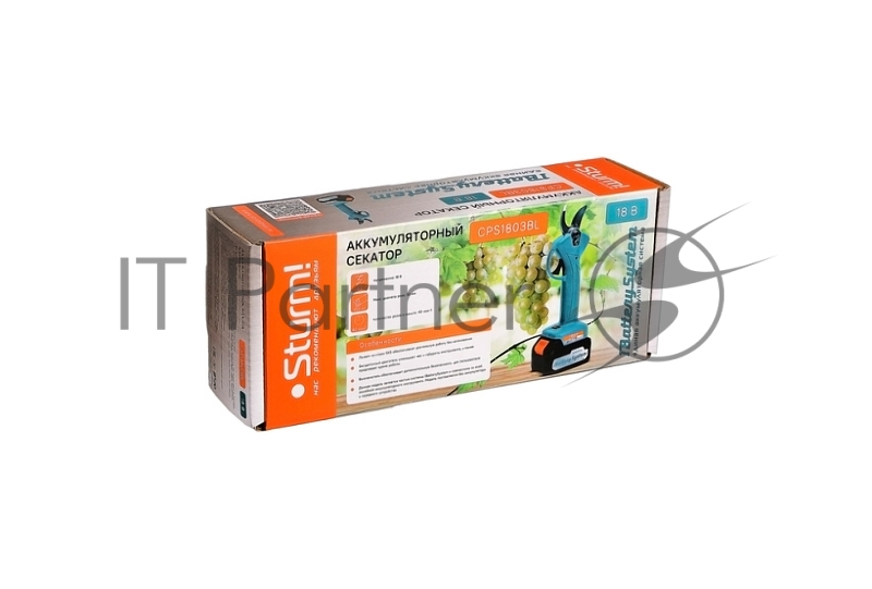 Садовые ножницы STURM CPS1803BL б/щ (Без АКБ и ЗУ)