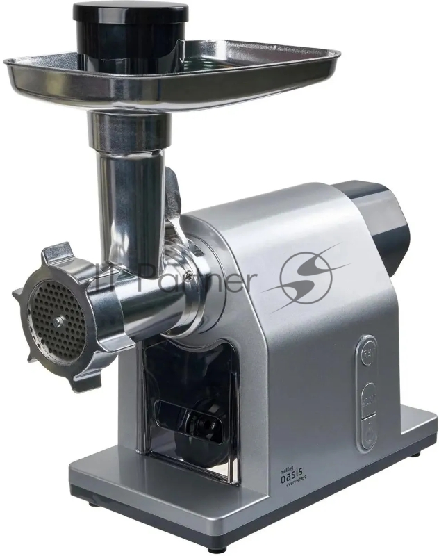 Мясорубка OASIS MG-DM2 серебристый, 2500 Вт