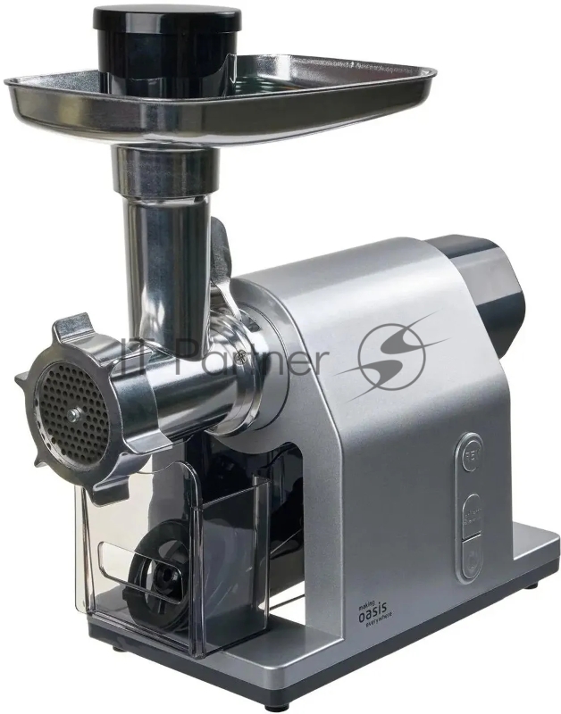 Мясорубка OASIS MG-DM2 серебристый, 2500 Вт