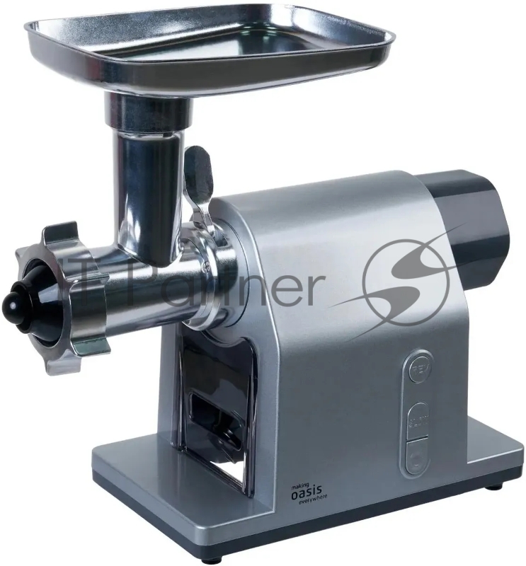 Мясорубка OASIS MG-DM2 серебристый, 2500 Вт
