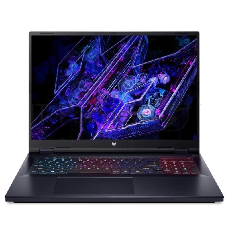 Ноутбук ACER Predator Helios Neo 18 PHN18-71-79ZH черный 18(2560x1600 (матовый) IPS)/Intel Core i7 14650HX(2.2Ghz)/16384Mb/1024PC GeForce RTX4060(8192Mb)/Cam/BT/WiFi/65 1y/3kg/NoOS