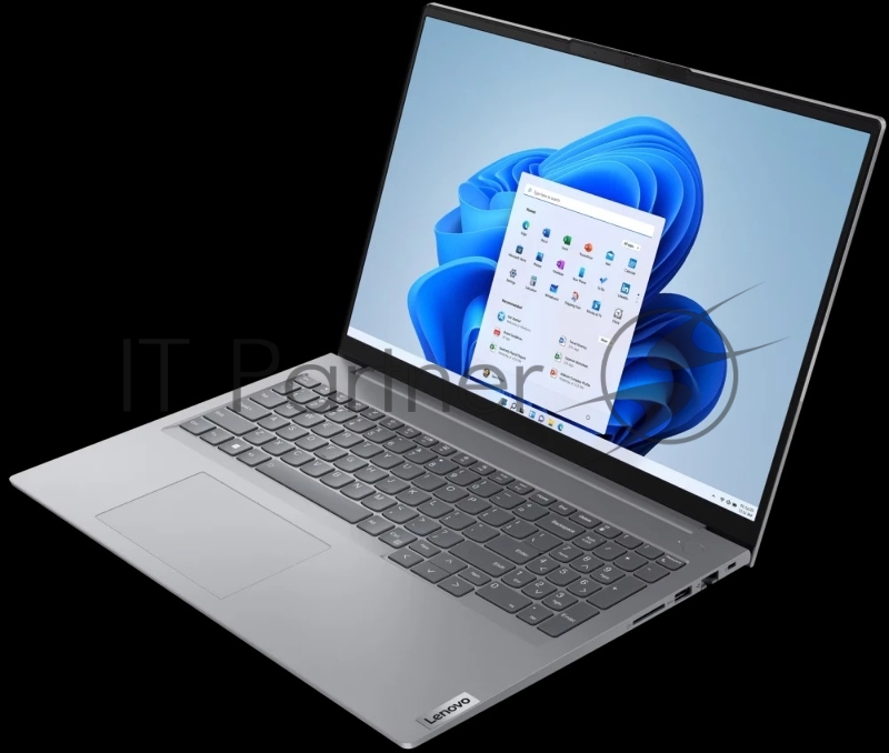 Ноутбук Lenovo ThinkBook 16 G6 IRL серый Intel Core i5 13420H 2100MHz/16/1920x1200/8GB/512GB SSD/Intel UHD Graphics/Wi-Fi/Bluetooth/Без ОС