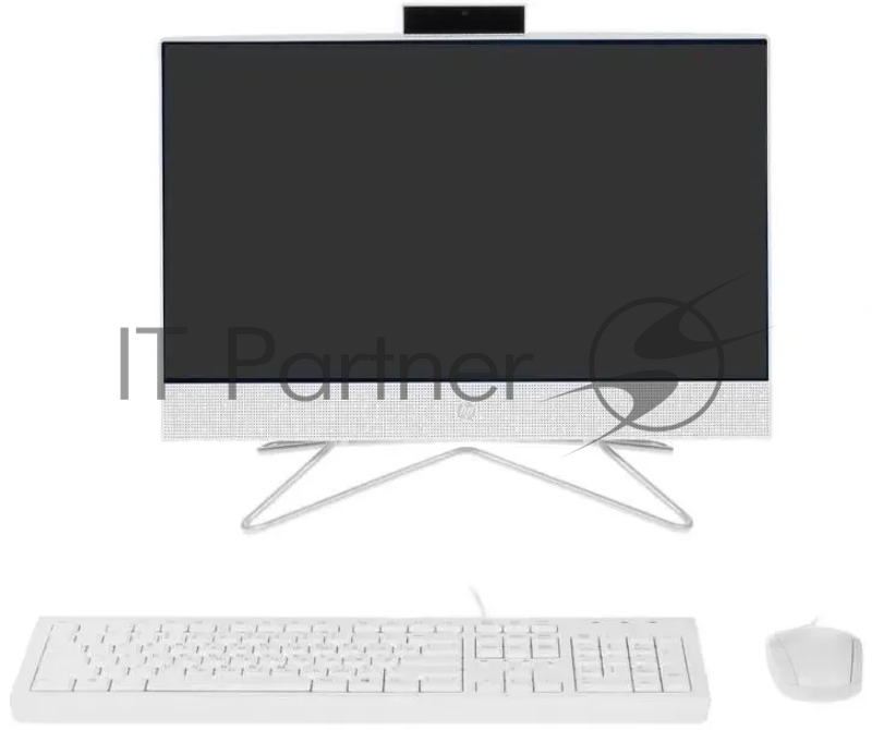 Моноблок HP 200 G4 21.5 Full HD i5 1235U (1.3) 16Gb SSD512Gb Iris Xe DVDRW CR Windows 11 Pro GbitEth WiFi BT 65W клавиатура мышь Cam белый 1920x1080