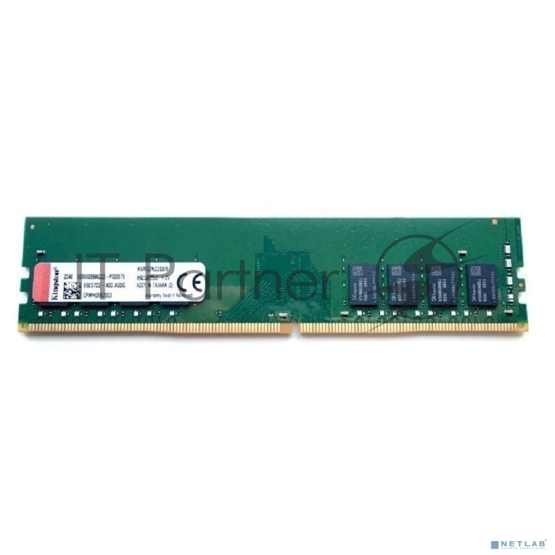 Оперативная память Kingston DDR4 8GB 3200MT/s Non-ECC CL22 DIMM 1Rx8