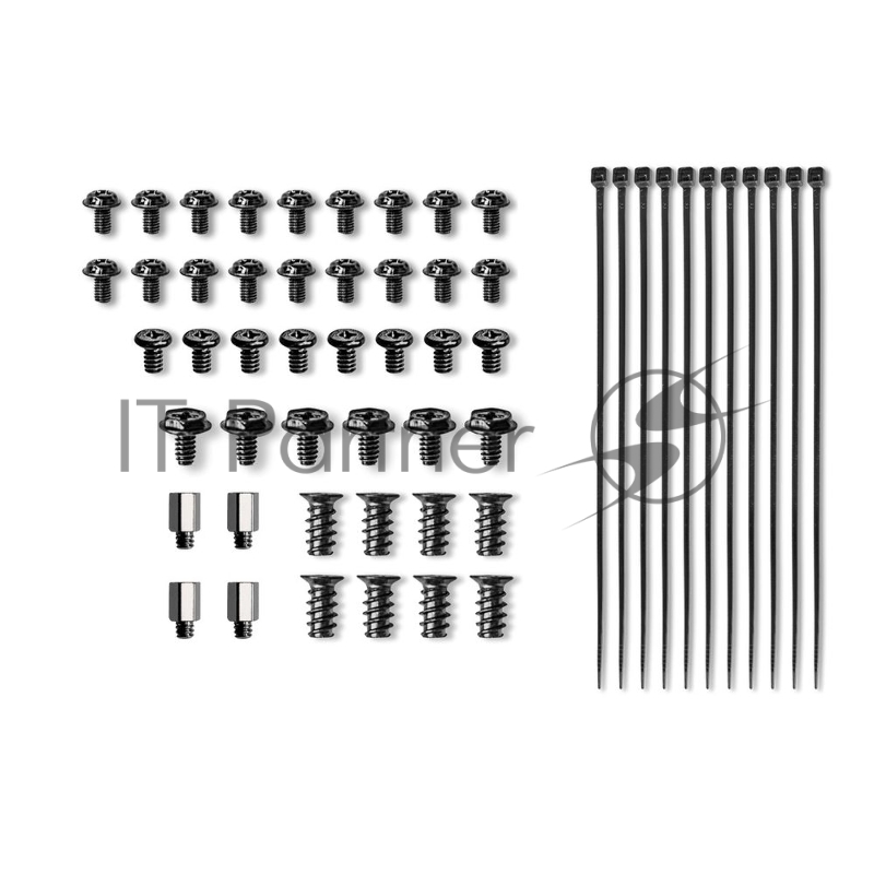 Компьютерный корпус Deepcool CH360 без БП, боковое окно (закаленное стекло), 2x140мм ARGB LED вентилятор спереди и 1x120мм ARGB LED вентилятор сзади, черный, mATX