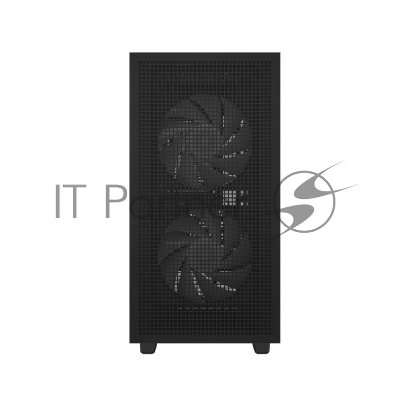 Компьютерный корпус Deepcool CH360 без БП, боковое окно (закаленное стекло), 2x140мм ARGB LED вентилятор спереди и 1x120мм ARGB LED вентилятор сзади, черный, mATX