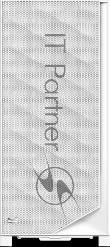 Корпус без блока питания/ Case PCCooler C3D510 WH, Midi-Tower, TG, Mesh, no fans, 2xUSB-A 3.0, E-ATX, ATX, mATX, mITX White