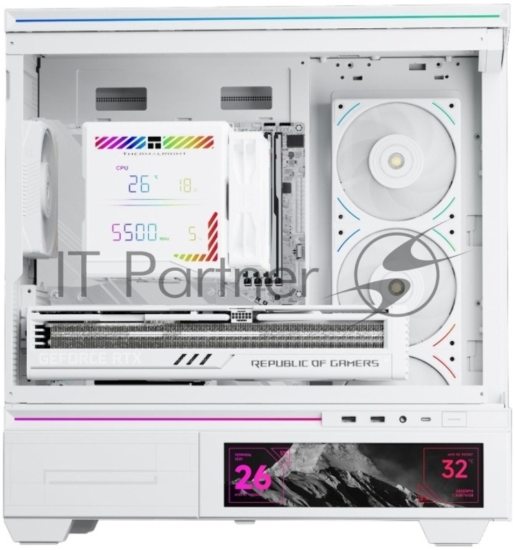 Кулер для процессора/ CPU Cooler Thermalright Peerless Assassin 140 Digital White (4-pin PWM, 165mm, Ni/Cu, 6x6mm, 1x120mm + 1x140mm, 82.CFM, 29.6dBA, 1850RPM, S: 1200, 1700, 1851, 115X, 2011, 2066, AM4, AM5, white)