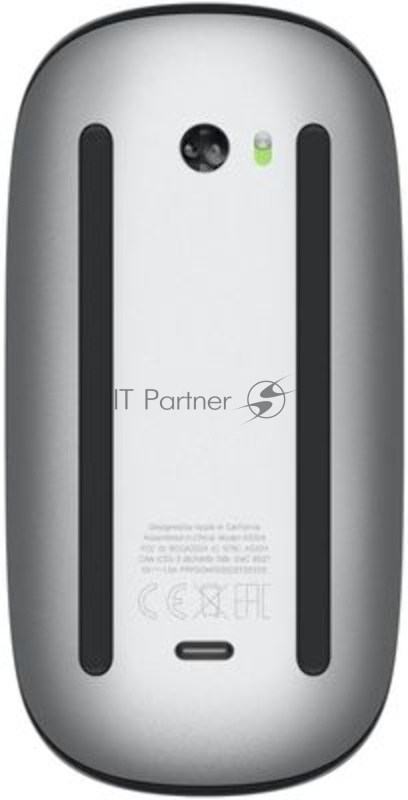Мышь Apple Magic Mouse 3 A3204 черный лазерная беспров. BT для ноутбука (MXK63CH/A)