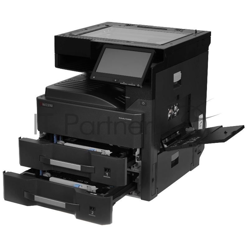 МФУ лазерное Kyocera MZ4000i (Азия, аналог( P/C/S, ч/б лазерный, A3, 40/21(A4/A3) стр/мин, 1200x1200 dpi, 2 Гб+32 Гб SSD, USB 2.0, Network, HyPAS, лоток 2*500 л., Duplex, без крышки/тонера. ориг.тонер TK-7225