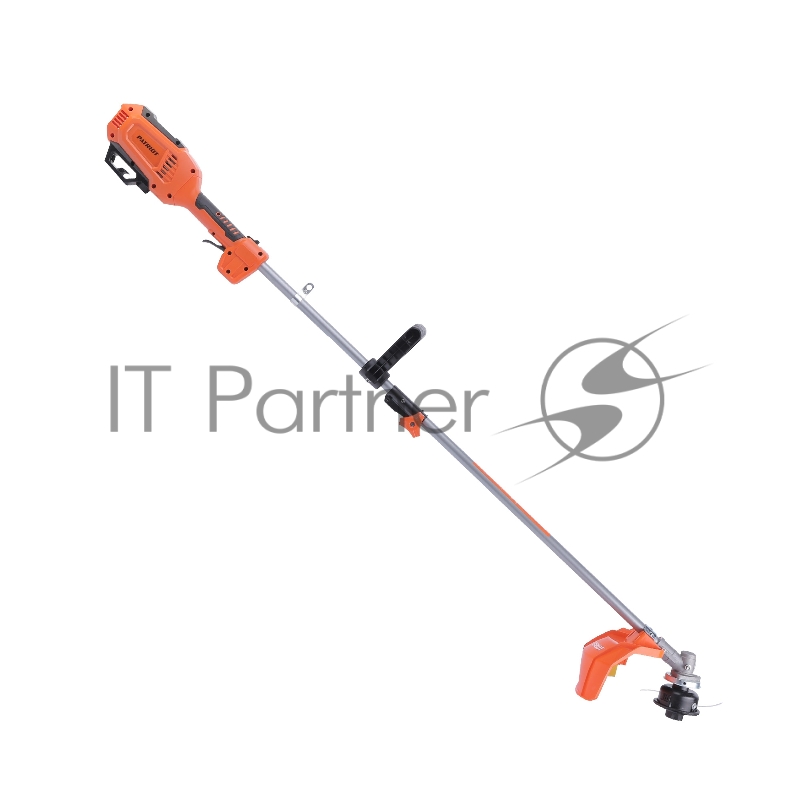 Триммер электрический PATRIOT ET 1202, мощность 1200Вт разъемная штанга гибкий вал защита от перегрева плавный пуск полуавтоматическая катушка и 3Т диск в комплекте