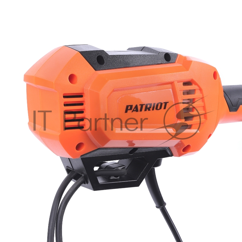 Триммер электрический PATRIOT ET 1202, мощность 1200Вт разъемная штанга гибкий вал защита от перегрева плавный пуск полуавтоматическая катушка и 3Т диск в комплекте