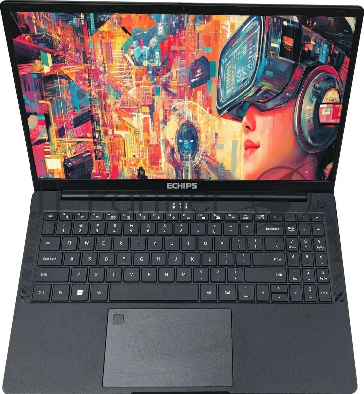 Ноутбук/ Fusion 15.6(1920x1080 IPS (матовый))/Intel Core i3 1215U(1.2Ghz)/16384Mb/512SSDGb UHD Graphics/Cam/BT/WiFi/-/57WHr/w 1y/1.65kg/Black/Win11Home