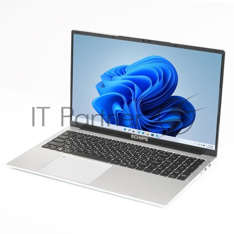 Ноутбук/ Taganay 17.3(1920x1080 IPS (матовый))/Intel Celeron N5095(2Ghz)/16384Mb/512SSDGb/n UHD Graphics/Cam/BT/WiFi/-/33.9WHr 1y/1.9kg/Silver/Win11Home