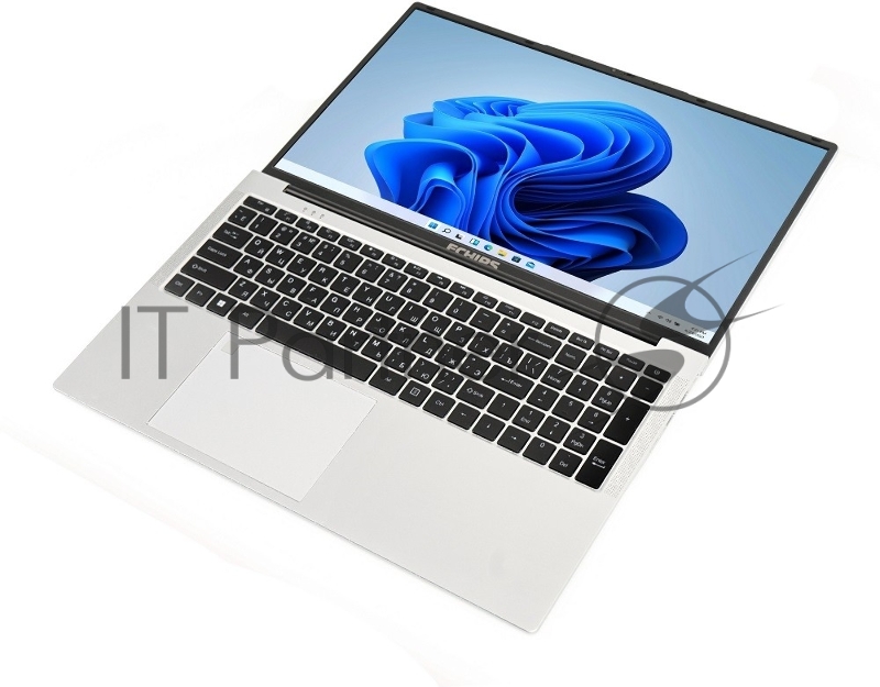 Ноутбук/ Taganay 17.3(1920x1080 IPS (матовый))/Intel Celeron N5095(2Ghz)/16384Mb/512SSDGb/n UHD Graphics/Cam/BT/WiFi/-/33.9WHr 1y/1.9kg/Silver/Win11Home