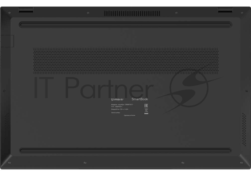 Ноутбук IRBIS 15NBP3511 15.6 Core i7-1255u, 15.6LCD 1920*1080 IPS, 16GB sodimm PCDDR4 3200mhz+512GB NVEM SSD, AX wifi6, Front camera: 2MP with cover, 5000mha battery, metal case, Type-c cherger, DOS