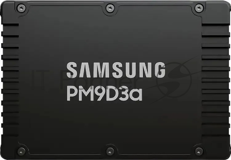 Твердотельный накопитель Samsung SSD PM9D3a, 7680GB, U.3(2.5 15mm), NVMe, PCIe 5.0x4, 3D TLC, R/W 12000/6000MB/s, IOPs 2 000 000/300 000, TBW 14016, DWPD 1 (12 мес.)