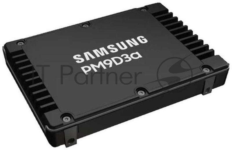 Твердотельный накопитель Samsung SSD PM9D3a, 960GB, U.3(2.5 15mm), NVMe, PCIe 5.0x4, 3D TLC, R/W 12000/1600MB/s, IOPs 1 000 000/70 000, TBW 1752, DWPD 1 (12 мес.)