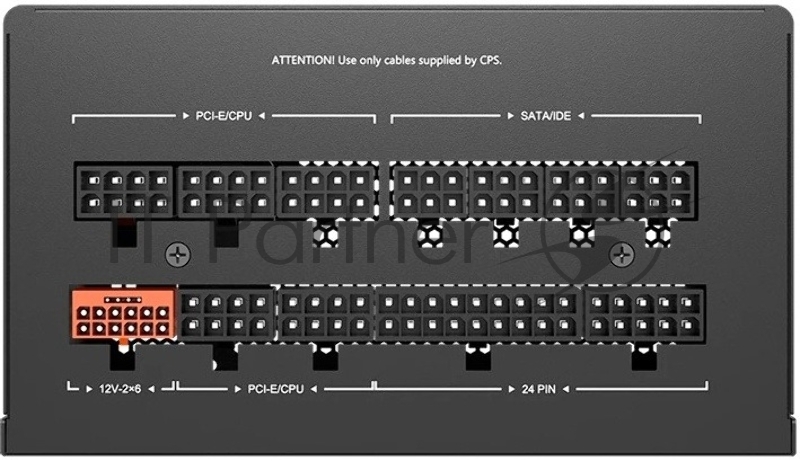 Блок питания ПК/ Power Supply PCCooler, 650W 80+ Gold (ATX, 3.1, Full modular, 1x24(20+4)pin, 2xCPU 8(4+4)pin, 2xPCIe*2 8(6+2)pin, 1x12VHPWR, 5xSATA*3, 1xMOLEX4pin, Active, 120x120mm, 140x150x86mm, APFC, OVP/UVP/SCP/OPP/OCP/OTP/SPD, black)