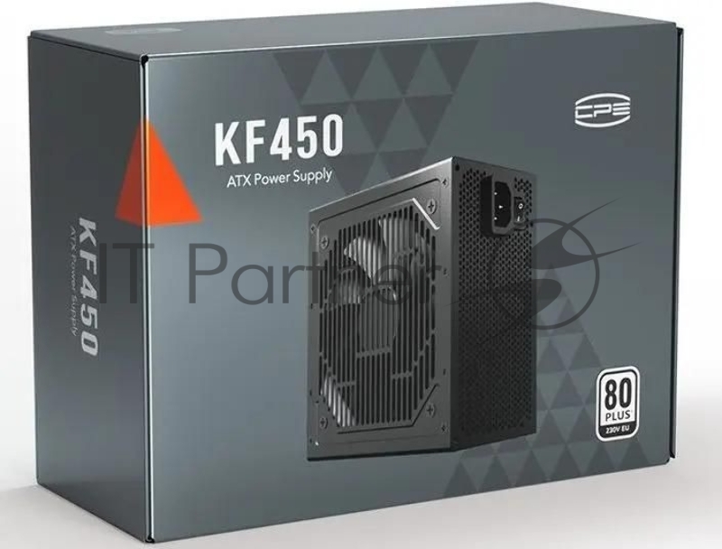 Блок питания ПК/ Power Supply PCCooler, 450W 80+ White (ATX, ATX 2.4, Non-modular, 1x24(20+4)pin 550mm, 1xCPU*2 8(4+4)pin 610+150mm, 1xPCIe*2 8(6+2)pin 510+150mm, 6xSATA*3+MOLEX4pin*2, Active, 120x120mm, 140x150x86mm, APFC, OVP, SCP, OPP)