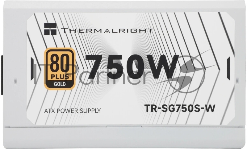 Блок питания 750W/ Power Supply Thermalright, 750W 80+ Gold (ATX, 3.1, PCIe 5.1, Non-modular, 1x24(20+4)pin, 1xCPU 8(4+4)pin, 2xPCIe*2 8(6+2)pin, 5xSATA3, 1x12+4pin (12VHPWR PCIe 5.1 12+4pin 600mm), 3xMOLEX4pin, Active, 120x120mm, 150x140x86mm, APFC,