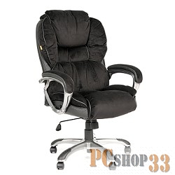 Офисные кресла Офисное кресло Chairman 434 N вельвет черный , (7023214)