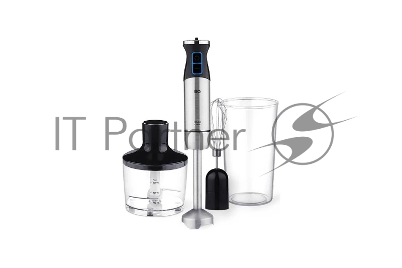 Блендер погружной BQ HB1032SS черный-Стальной