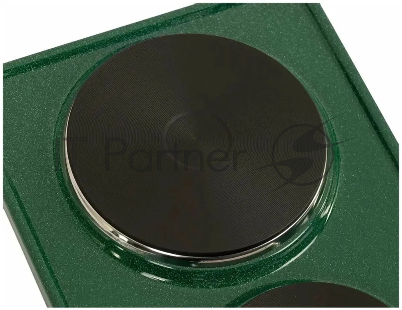 Настольная плита ЛЫСЬВА ЭПБ 21 рябчик малахит, 2,2кВт