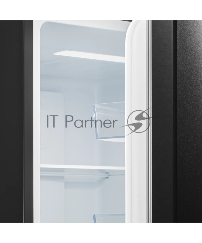 Холодильник KUPPERSBERG NRS 189 DX, High-Tech, отдельностоящий, однодверный, без МК, объем 387 л, электронное управление, No Frost, LED дисплей, LED освещение, супер охлаждение, режим Отпуск, зона свежести, энергоэффективность А+, цвет черный