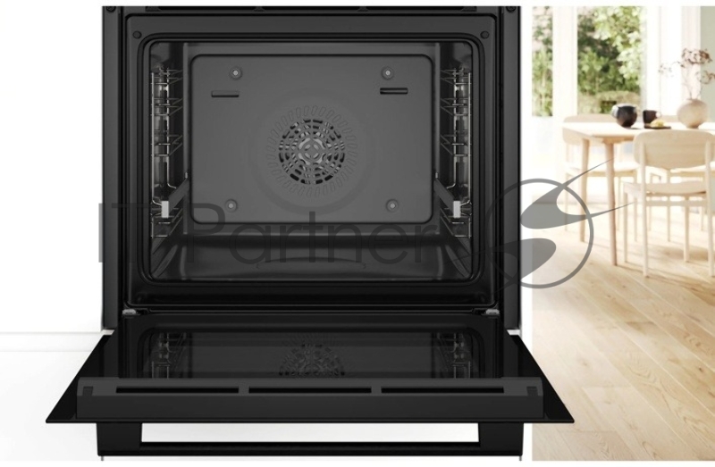 Духовой шкаф Bosch HBA534EB3 60 см, встраиваемый, электрический с конвекцией, объем 71 л