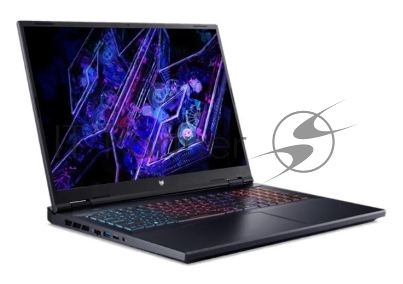 Ноутбук ACER Predator Helios Neo 18 PHN18-71-769D 18(2560x1600 (матовый) IPS)/Intel Core i7 14650HX(2.2Ghz)/16384Mb/1024PC GeForce RTX4050(6144Mb)/Cam/BT/WiFi/65 1y/3kg/Black/NoOS