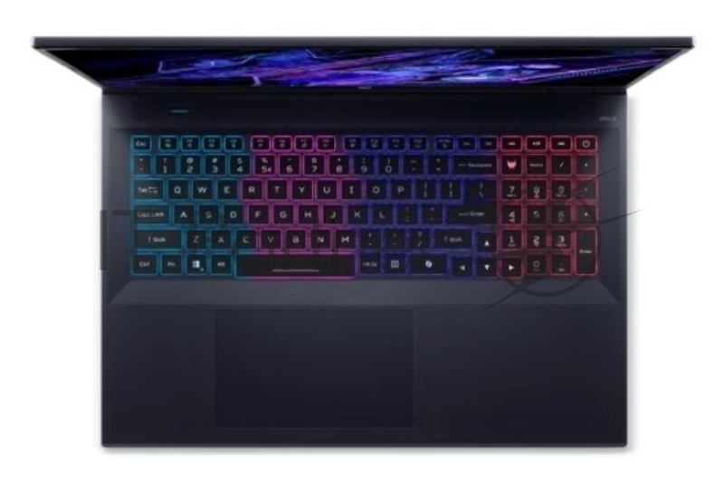 Ноутбук ACER Predator Helios Neo 18 PHN18-71-769D 18(2560x1600 (матовый) IPS)/Intel Core i7 14650HX(2.2Ghz)/16384Mb/1024PC GeForce RTX4050(6144Mb)/Cam/BT/WiFi/65 1y/3kg/Black/NoOS