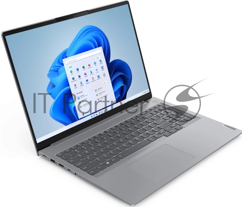 Ноутбук 16 IPS WUXGA LENOVO ThinkBook 16 G6 IRL grey (Core i5 13420H/16Gb/512Gb SSD/VGA int/FP/W11pro) (21KH00SXRU)