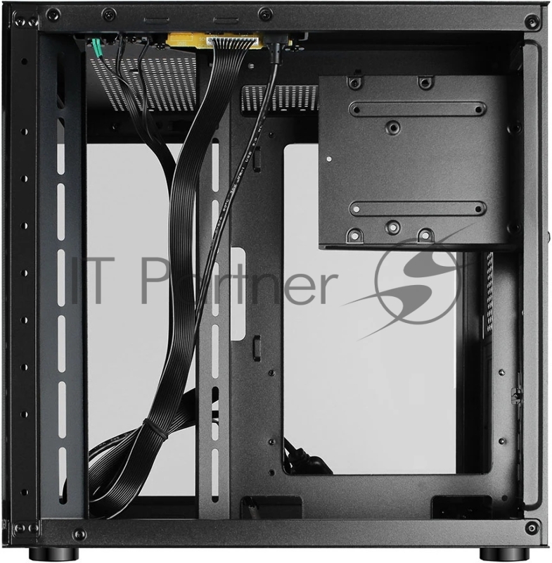 Компьютерный корпус Ginzzu V100 закаленное стекло 1*USB 3.0,1*USB 2.0, AU mATX