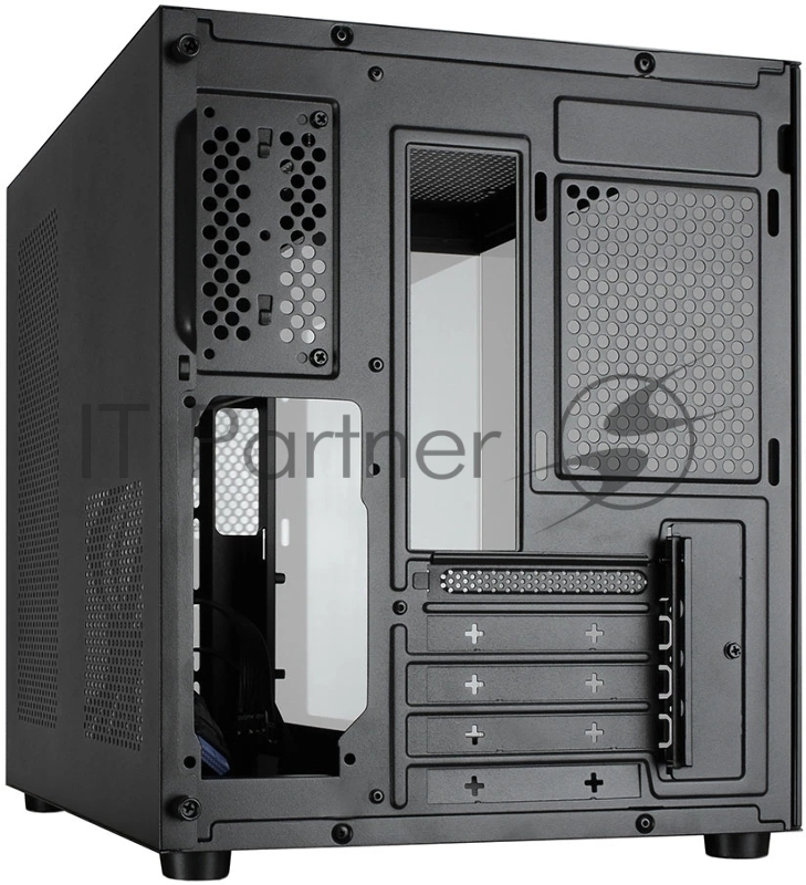 Компьютерный корпус Ginzzu V100 закаленное стекло 1*USB 3.0,1*USB 2.0, AU mATX