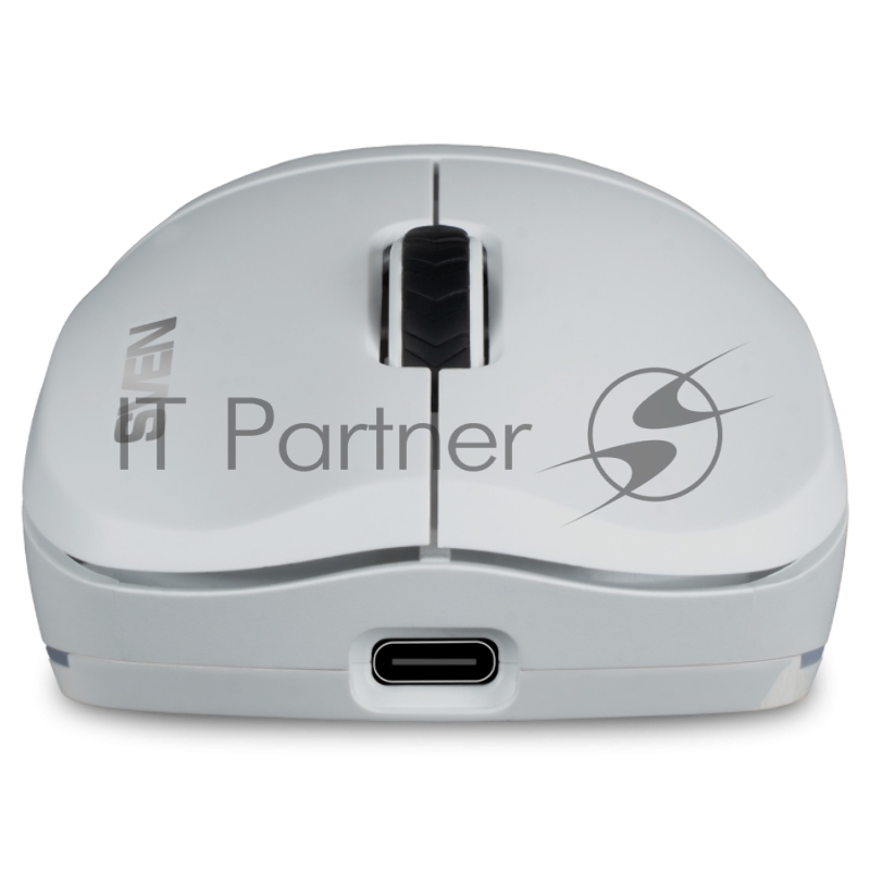 Мышь беспроводная SVEN RX-G980W белая (6+1кл. 50-26000 DPI, ПО, RGB-подсветка, игров. упак)