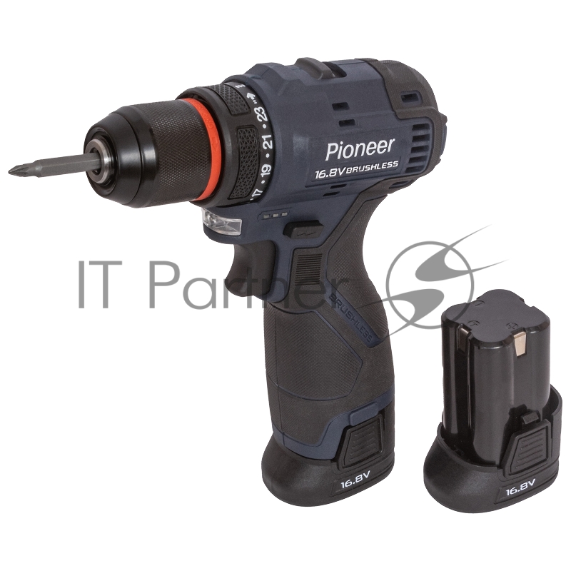 Дрель-шуруповерт аккумуляторная Pioneer CD-E1602BL-12C