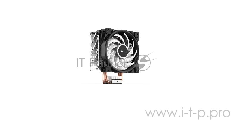 Кулер PCCooler GI-D56V HALO RGB LGA2066/2011/1366/115x/775/AM4 (12 шт/кор, TDP 160W, 120mm PWM VortexPro RGB FAN, 5 тепловых трубок 6мм, 1000-2000RPM, 29.1dBa)