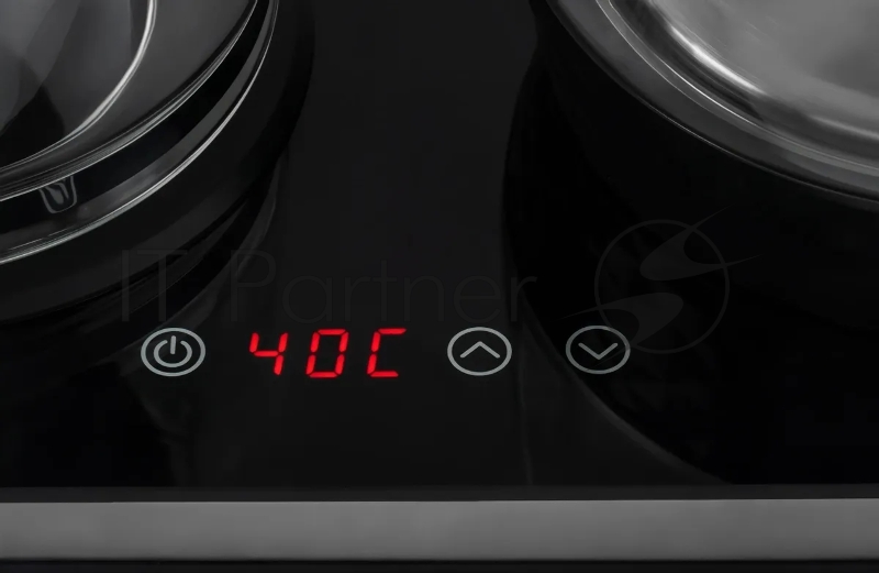 Чайник электрический Starwind SKG4044 1.8л. 1800Вт черный/серебристый корпус: стекло