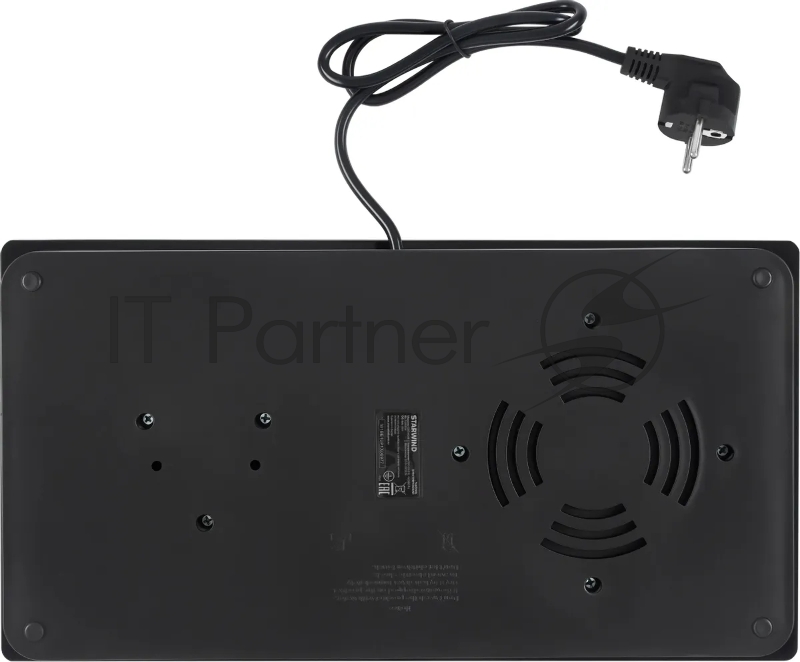 Чайник электрический Starwind SKG4044 1.8л. 1800Вт черный/серебристый корпус: стекло